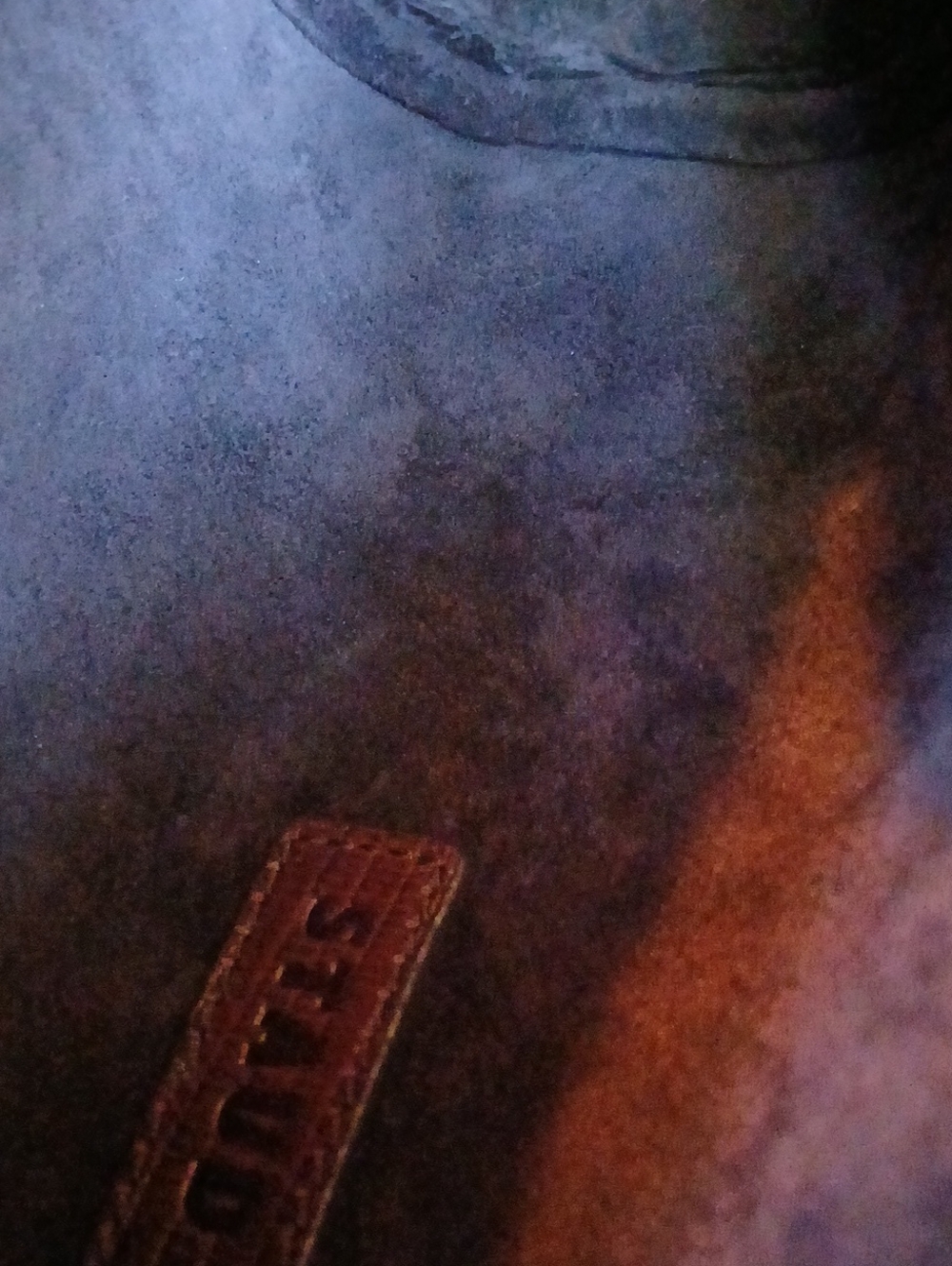 STAUD Susy Lizard Embossed Leather Barrel Shoulder Bag - Picture 16 of 16